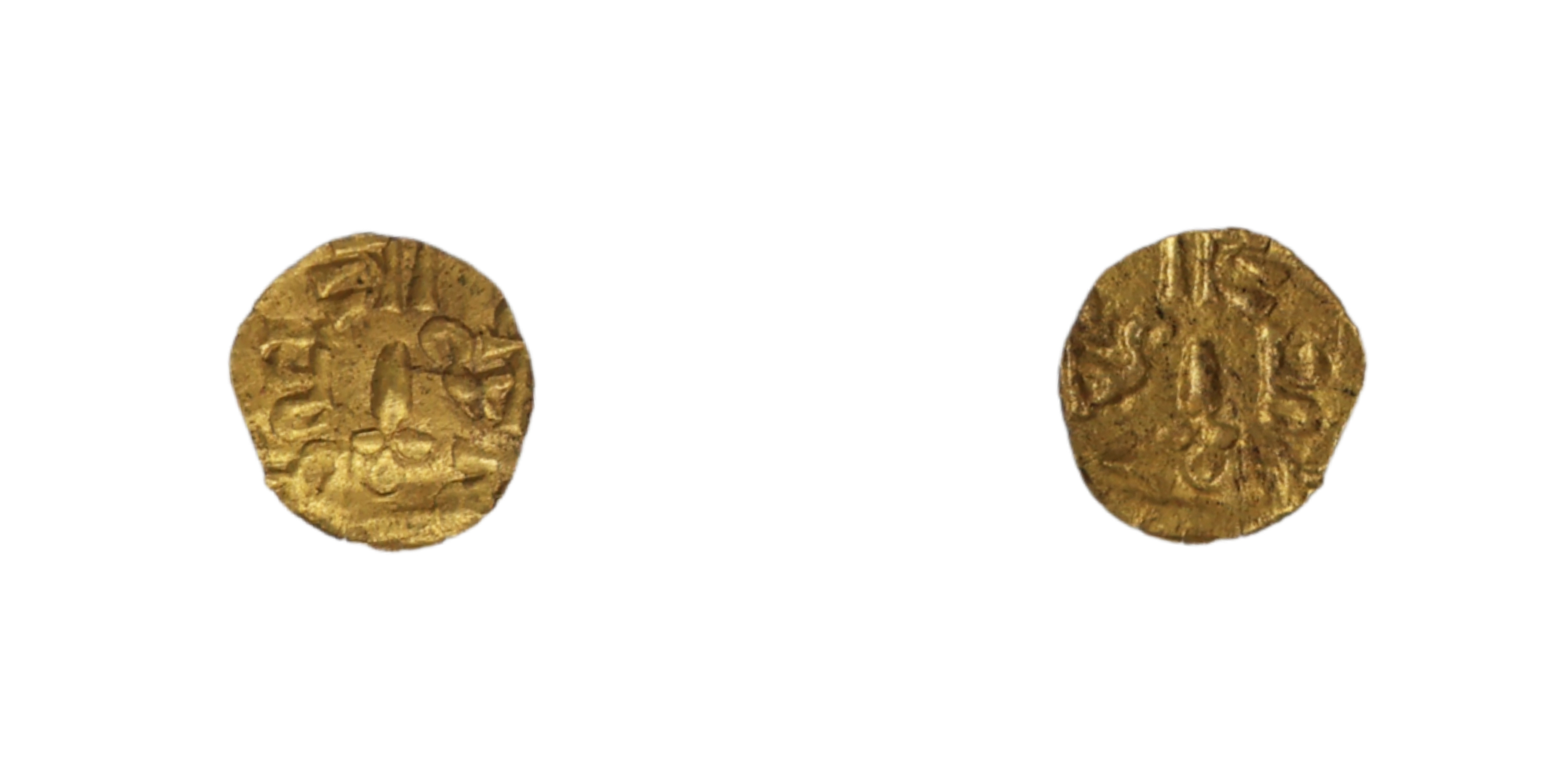 Nepal, Prithvi Vira Vikrama Shah (c. 1881-1911 CE), Gold 1/32 Mohur