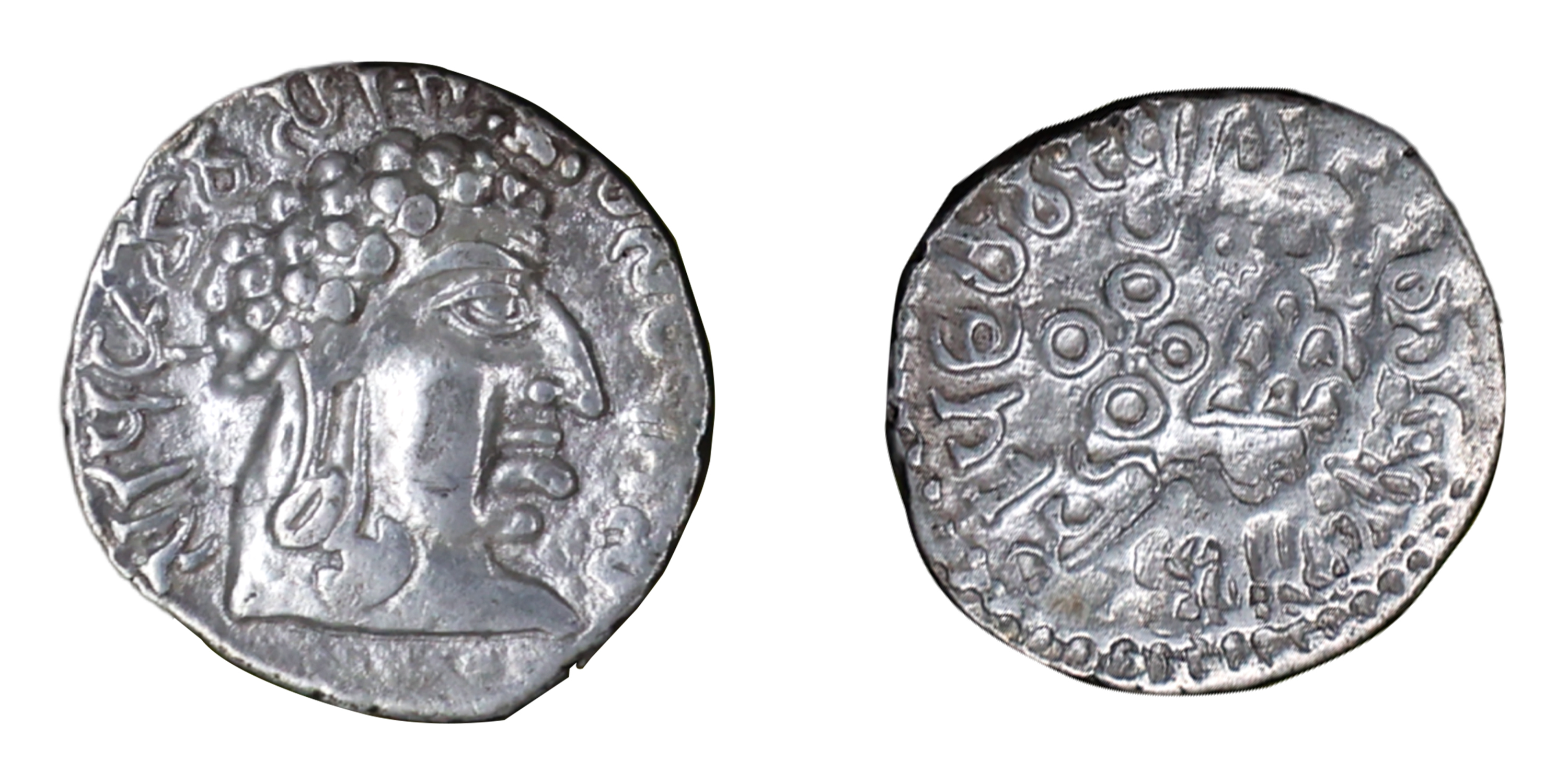 Satavahanas, Vasisthiputra Sri Pulumavi (c. 78-114 AD), Silver Drachma , 2.21g, 15.49mm, W