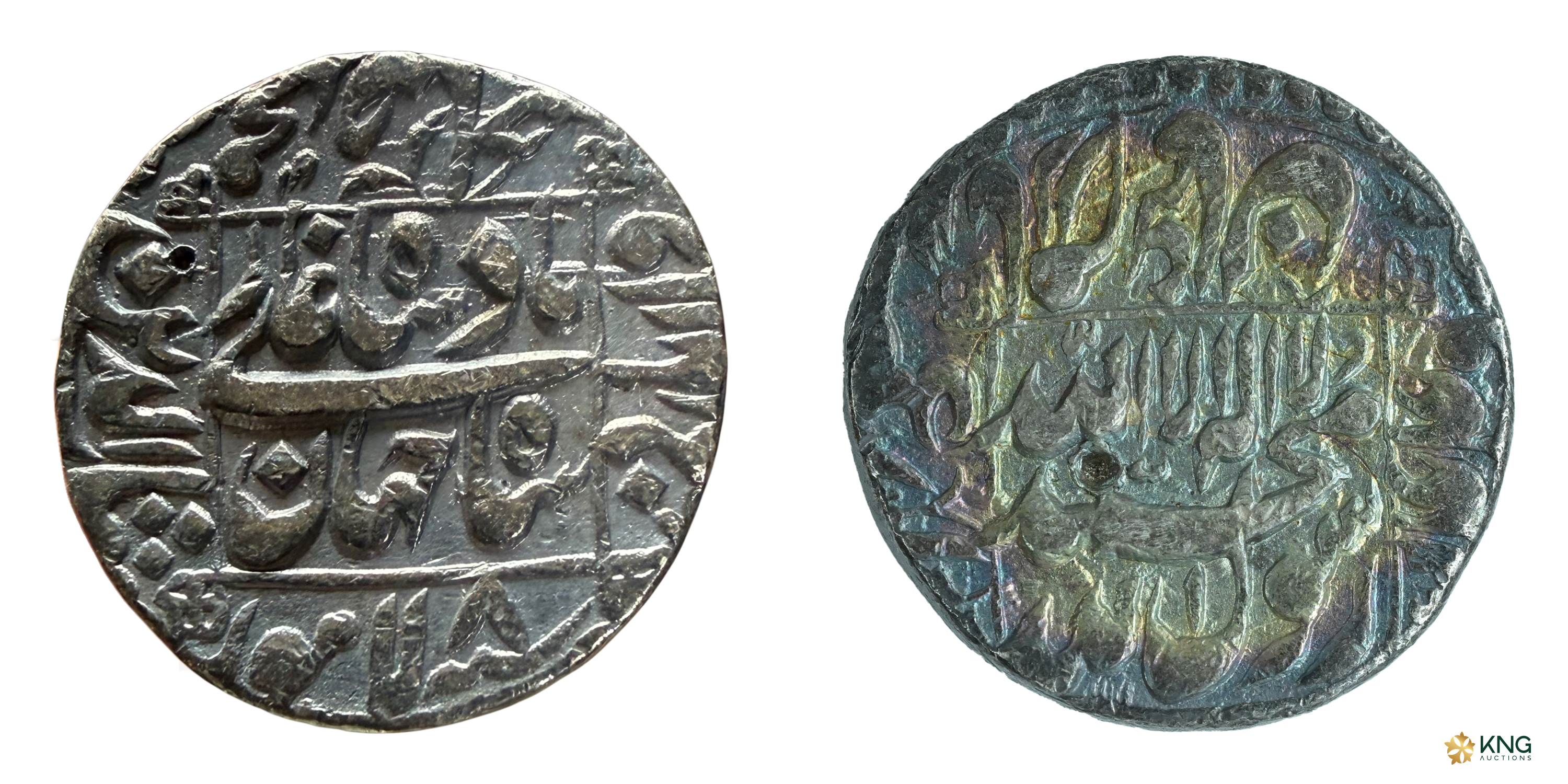 Mughal, Shah Jahan (AH 1037–1068 / AD 1628–1658), silver rupee (11.34 g, 21.92 mm), Lahore