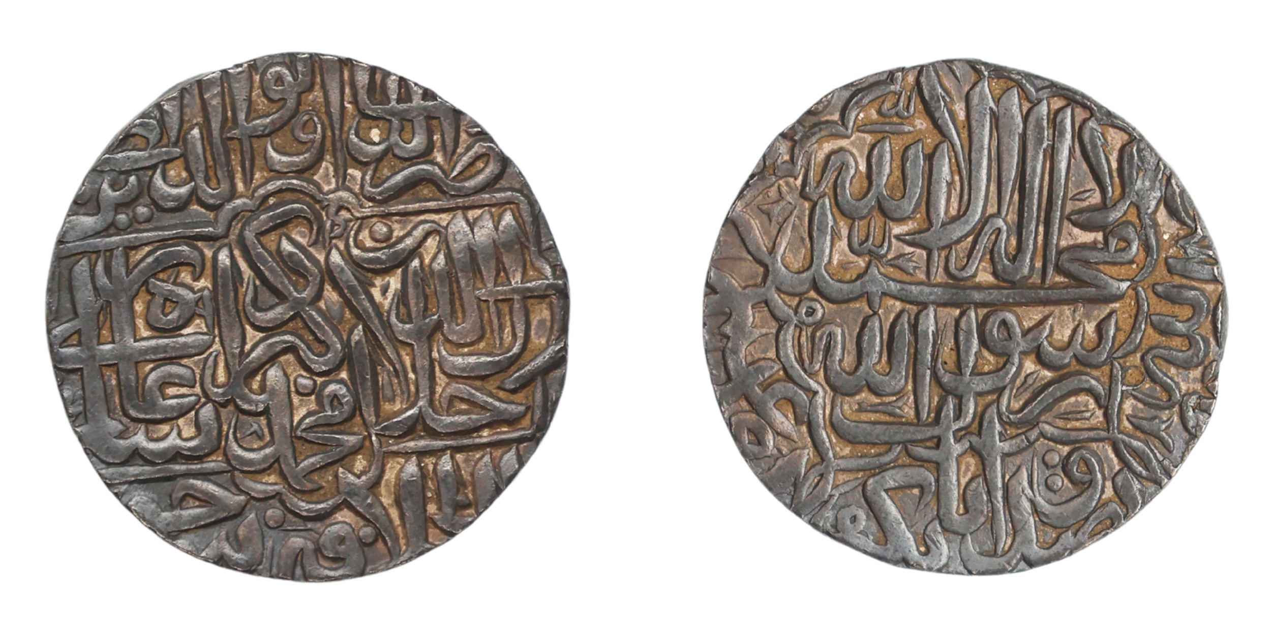 Akbar (AH 963-1014 / 1556-1605 AD), Silver Rupee, 11.42g, 27.93mm, Dar-ul-Khilafat Jaunpur