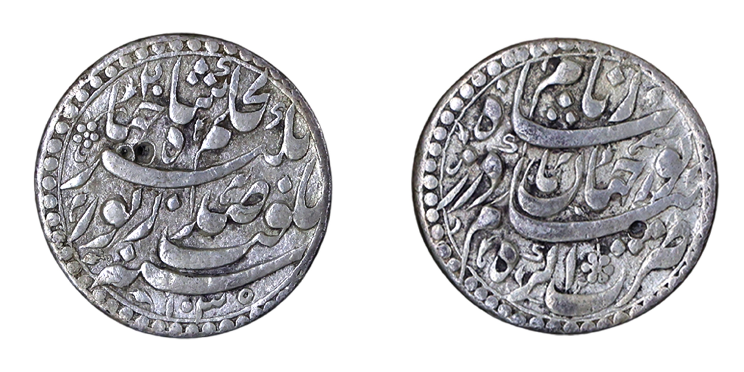 Nur Jahan alias Mehr-un-Nissa (c. 1611-1627 AD), Silver Rupee , 11.21g, 27.37mm, Agra Mint