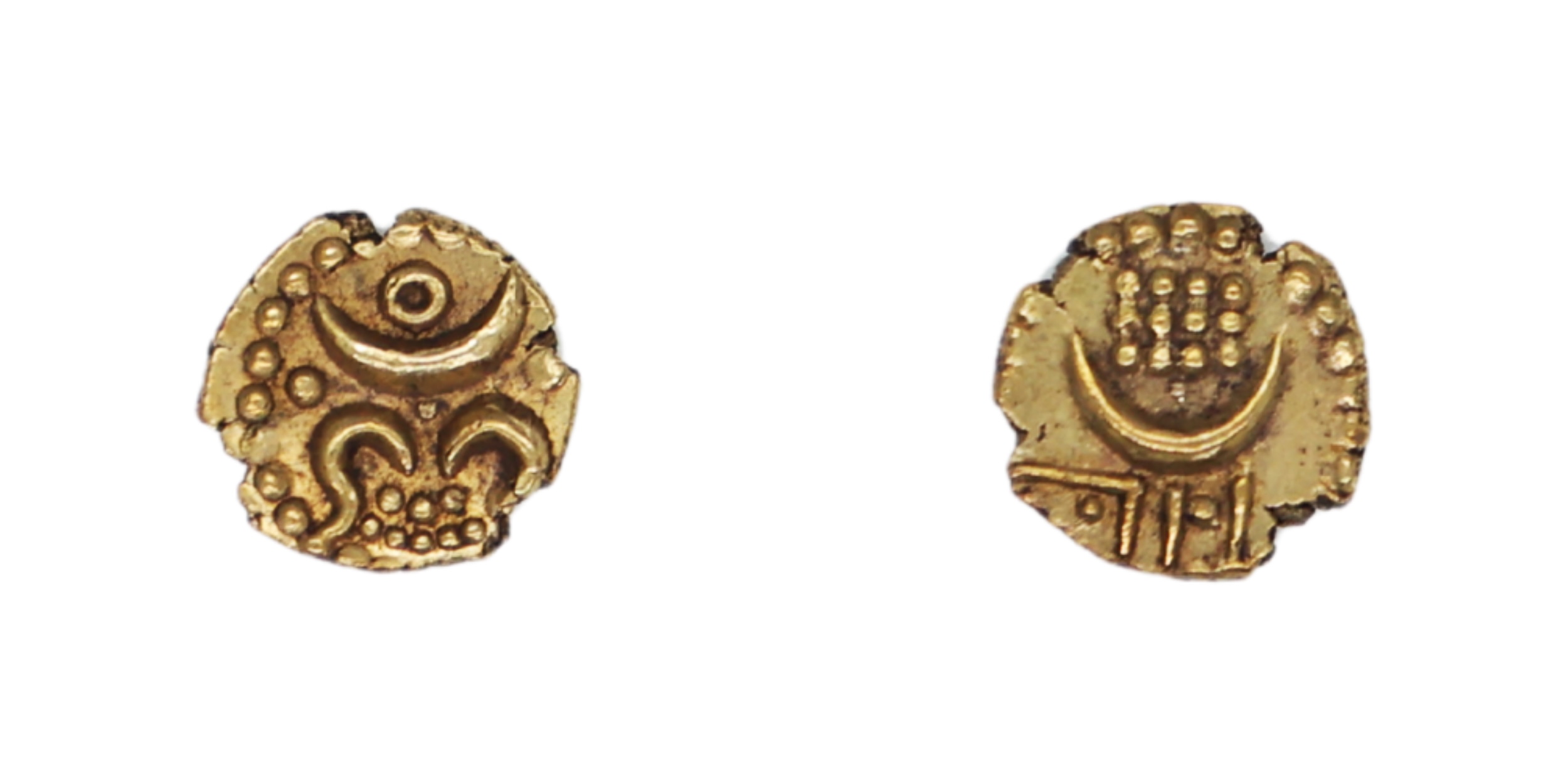 Travancore, Bala Rama Varma I (ME 973-986 / 1798-1810 AD), Gold Anantaraya Fanam , 0.36g, 
