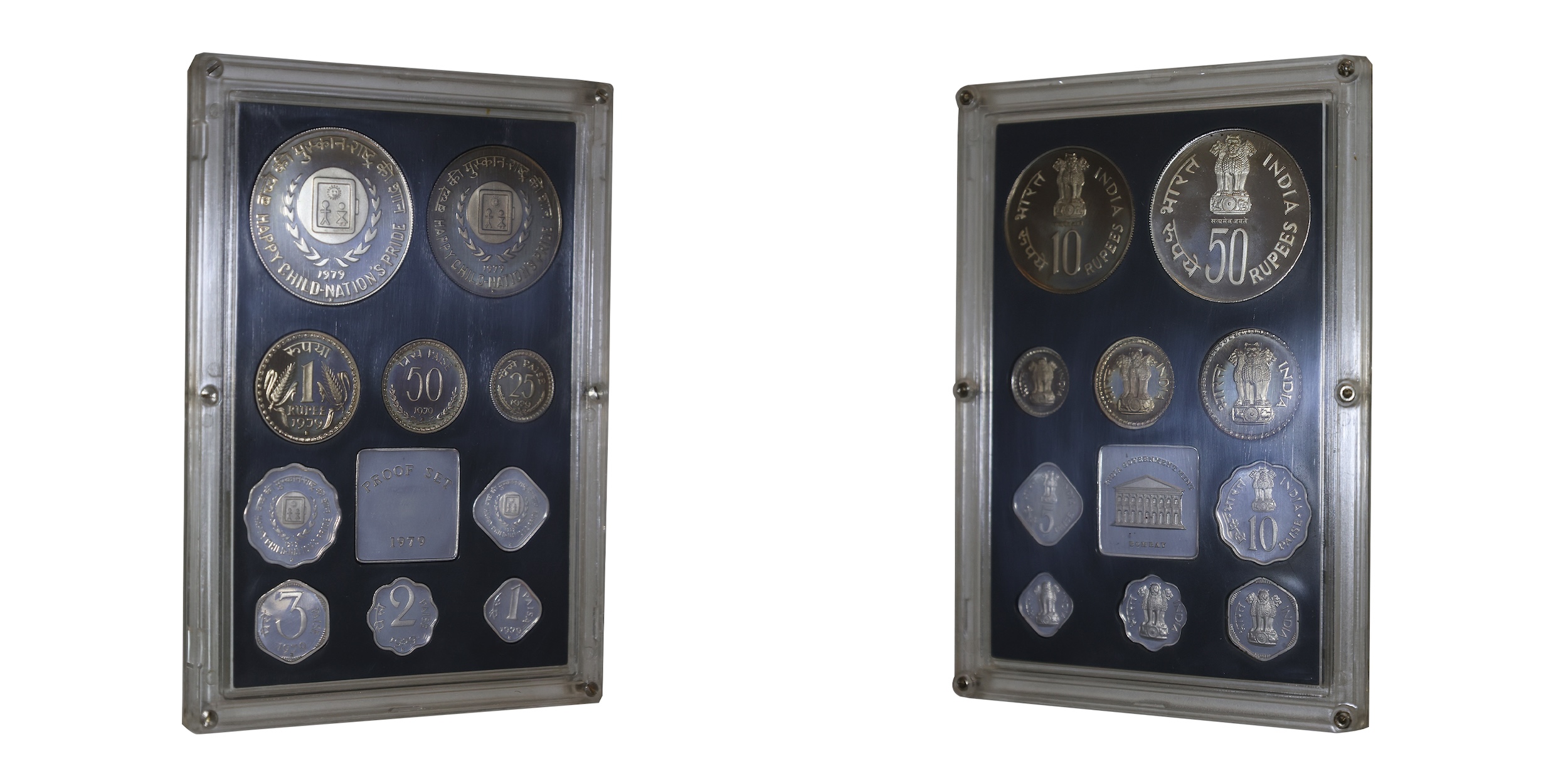 Republic India, Commemorative, 1979, “Happy Child-Nation’s Pride”, Bombay Mint, Proof Coin