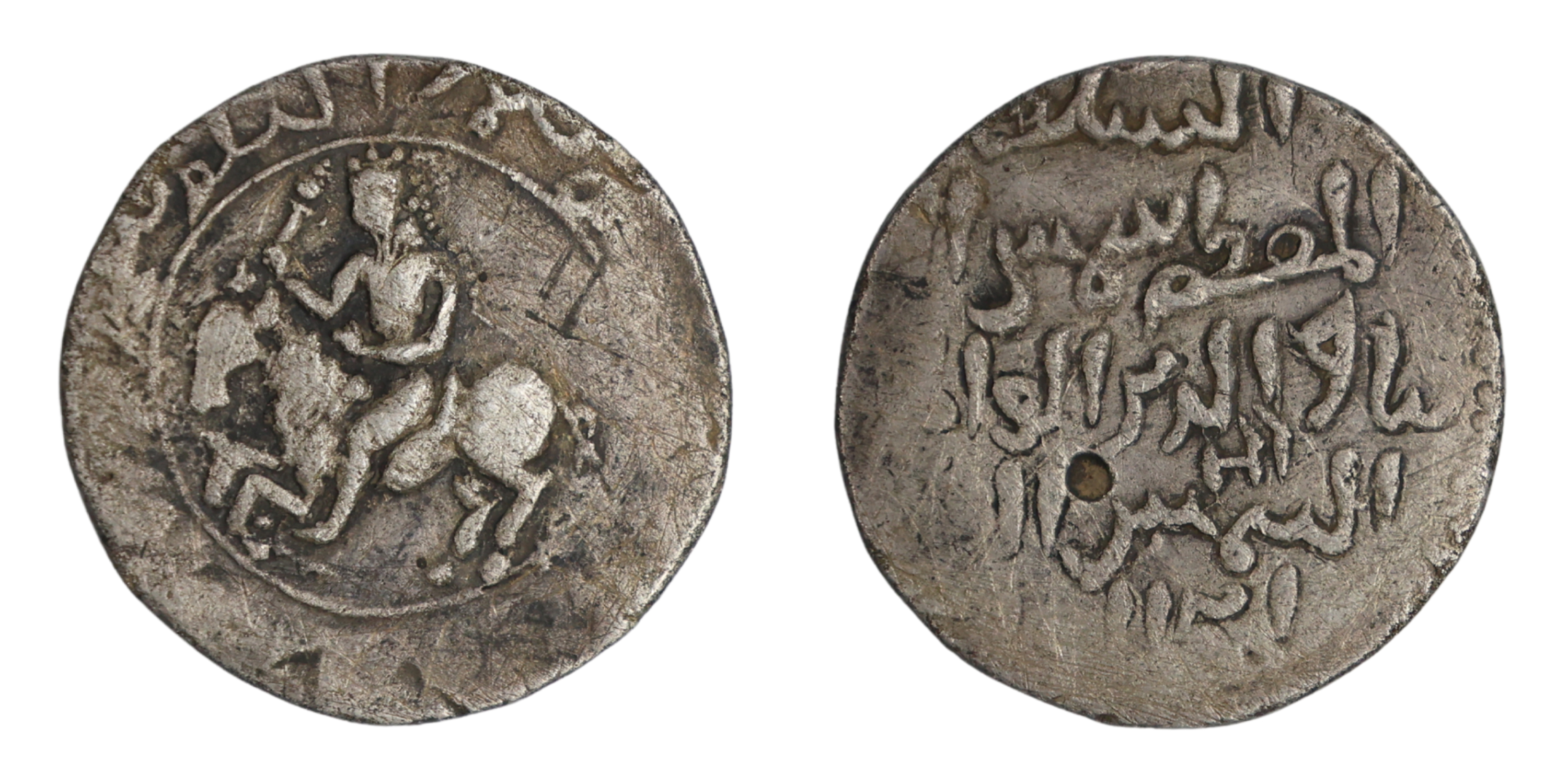 Shams al-din Iltutmish (1217-1236AD), Tanka, horseman type, no mint, date uncertain ,10.51