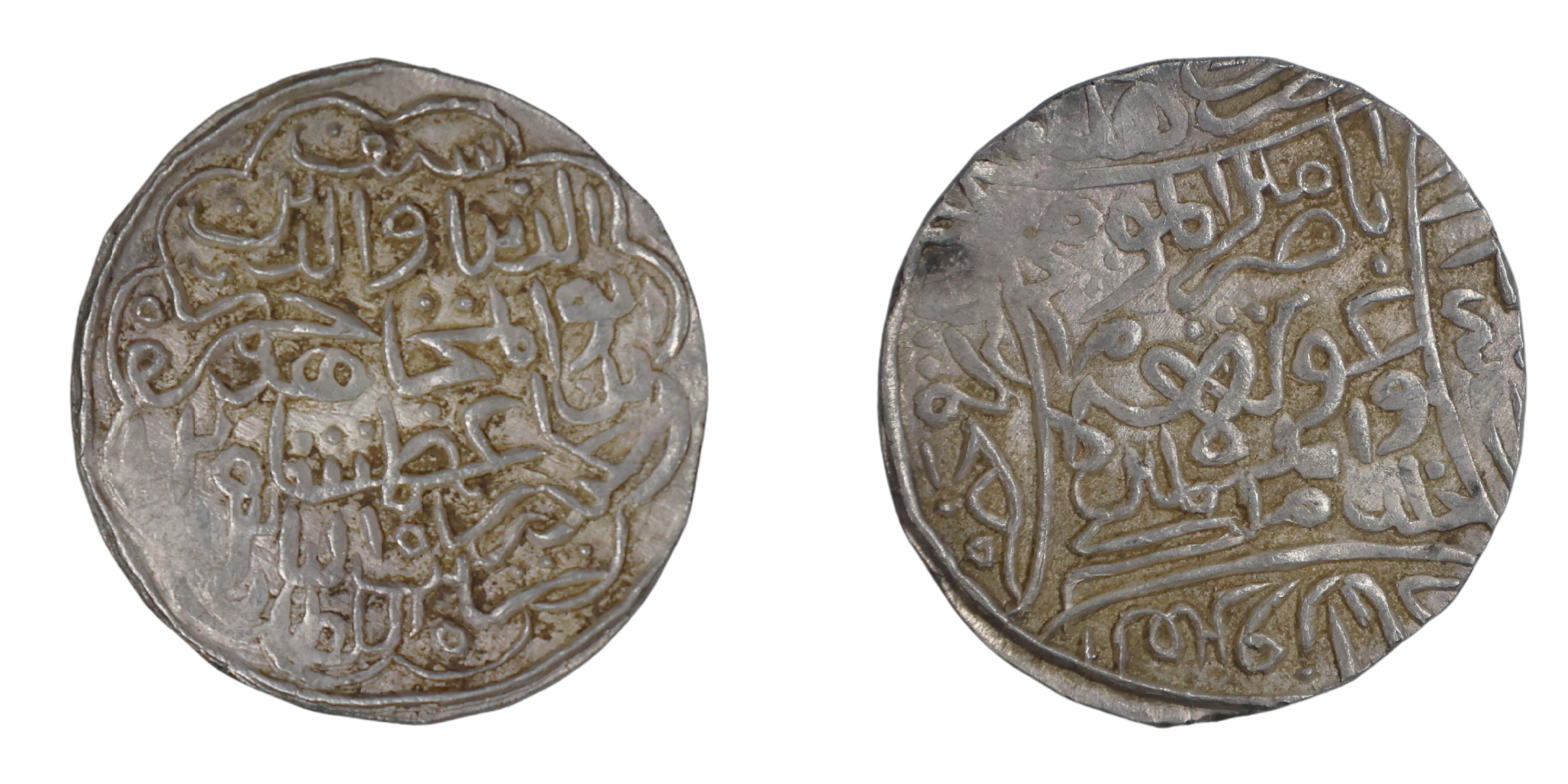 Saif al-din Hamzah Shah (AH 813-815 / 1410-1412 AD), Silver Tanka ,10.77g, 30.11mm, Hadrat